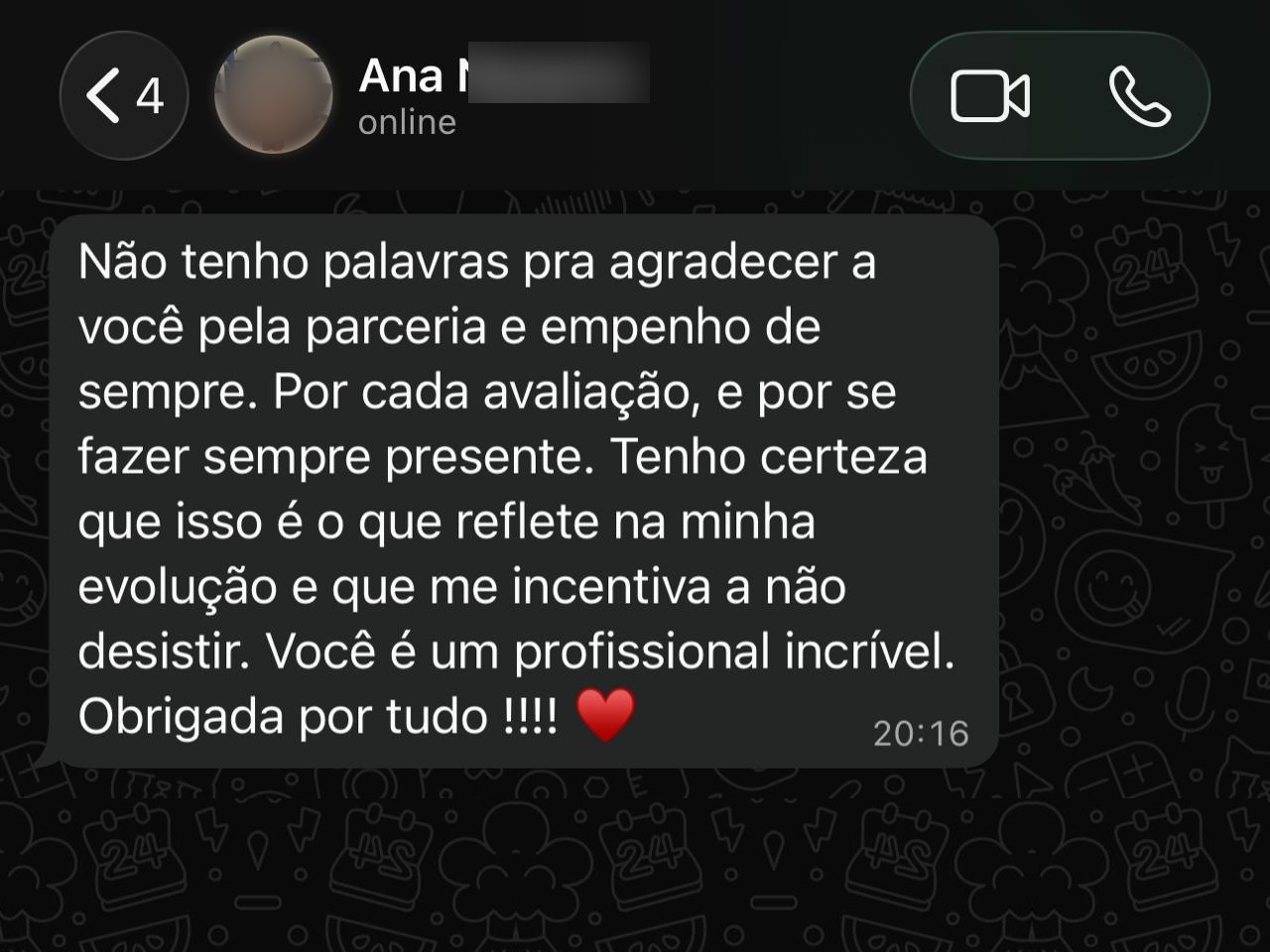 Depoimento da Ana sobre o acompanhamento do Edu